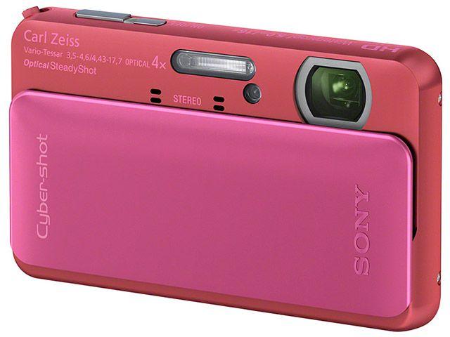 SONY Cyber-shot DSC-T20 ピンク Câmera Digital Sony Cyber-Shot TX20 Rosa 16.2MP - LCD 3